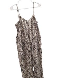 Banana Republic Women's Leaf Print Jumpsuit
